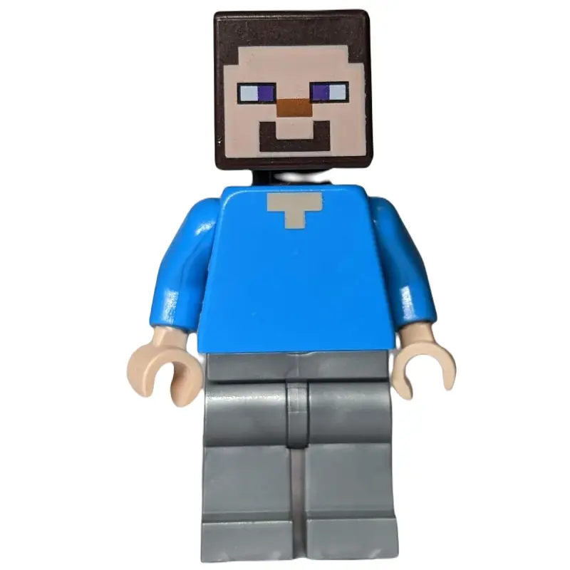 Steve with Flat Silver Legs