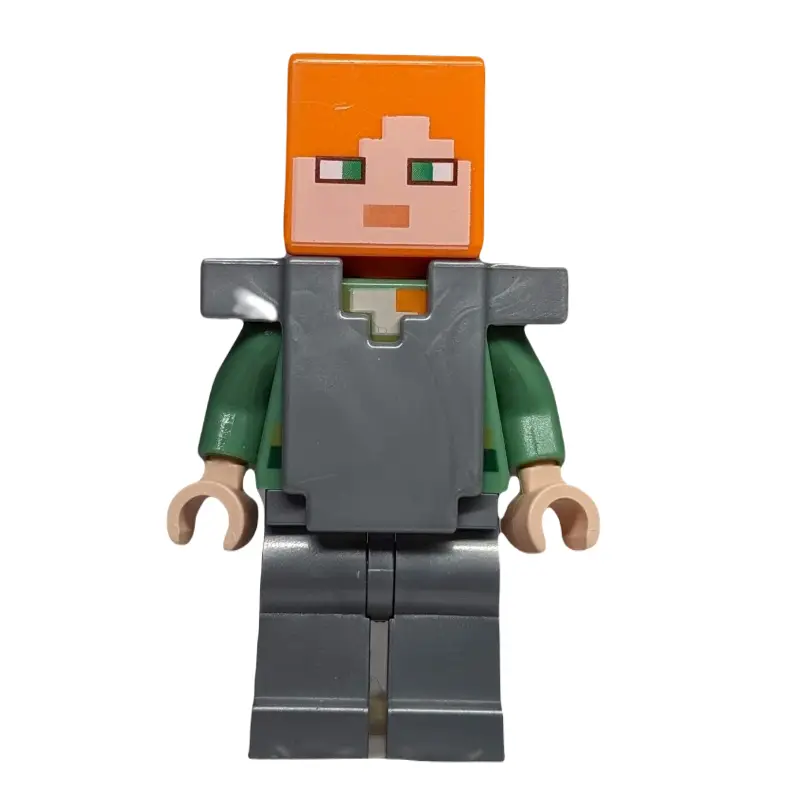 Alex in Flat Silver Armor and Legs