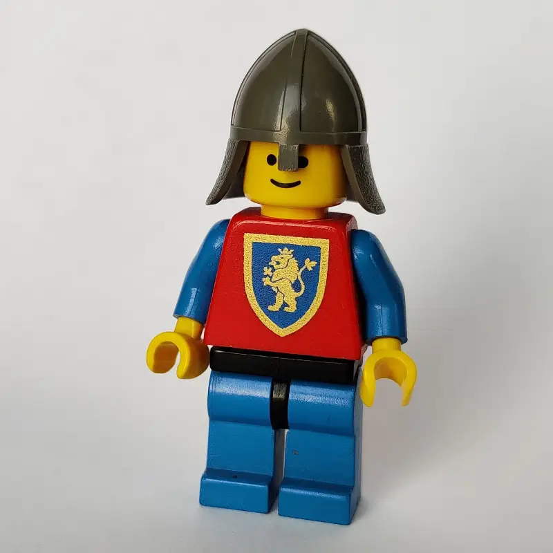 Knight (Crusader Lion) - Blue Legs, Neck Protector
