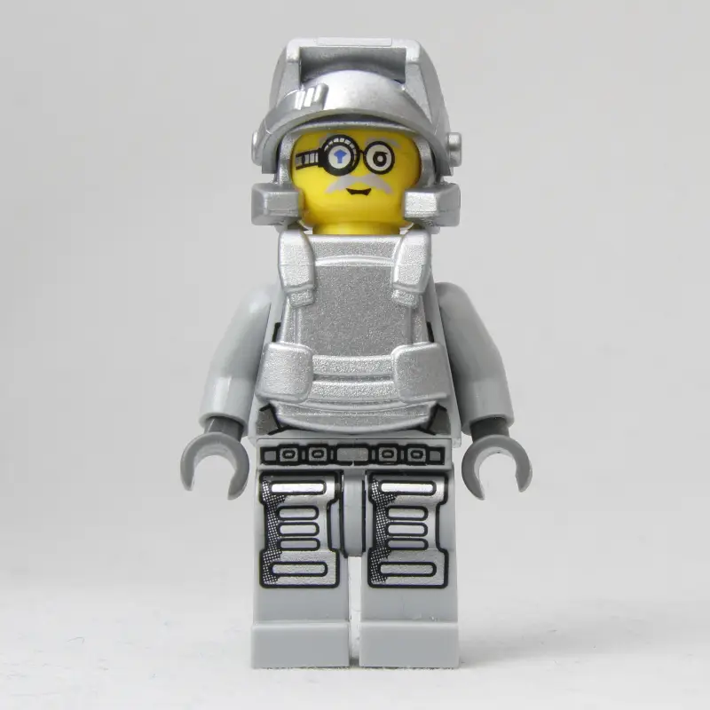 Brains, Light Bluish Gray with Armor