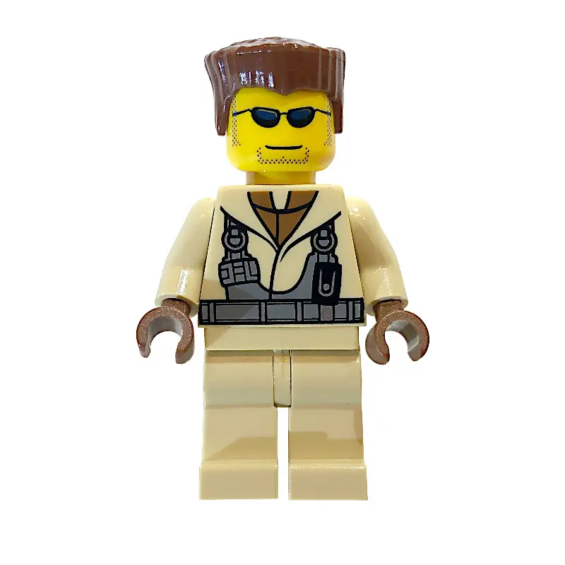 Hot Rod Driver, Tan Outfit