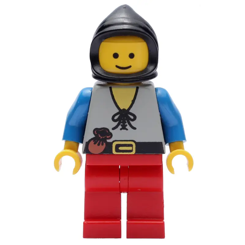 Peasant - Red Legs, Black Hood