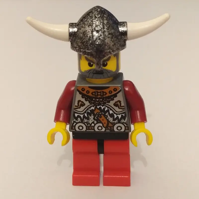 Viking Red Chess Bishop