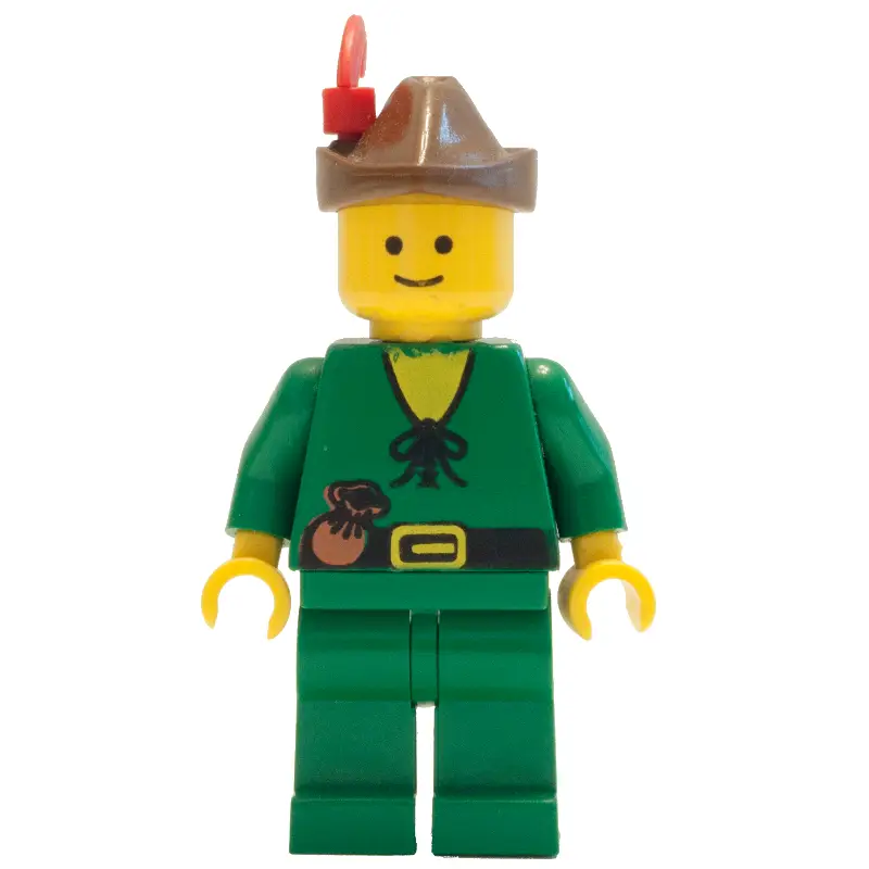 Forestman (Forestmen) - Yellow, Brown Hat, Red Plume