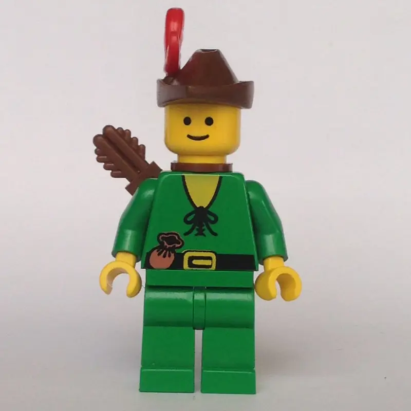 Forestman Archer (Forestmen) - Yellow, Red Plume