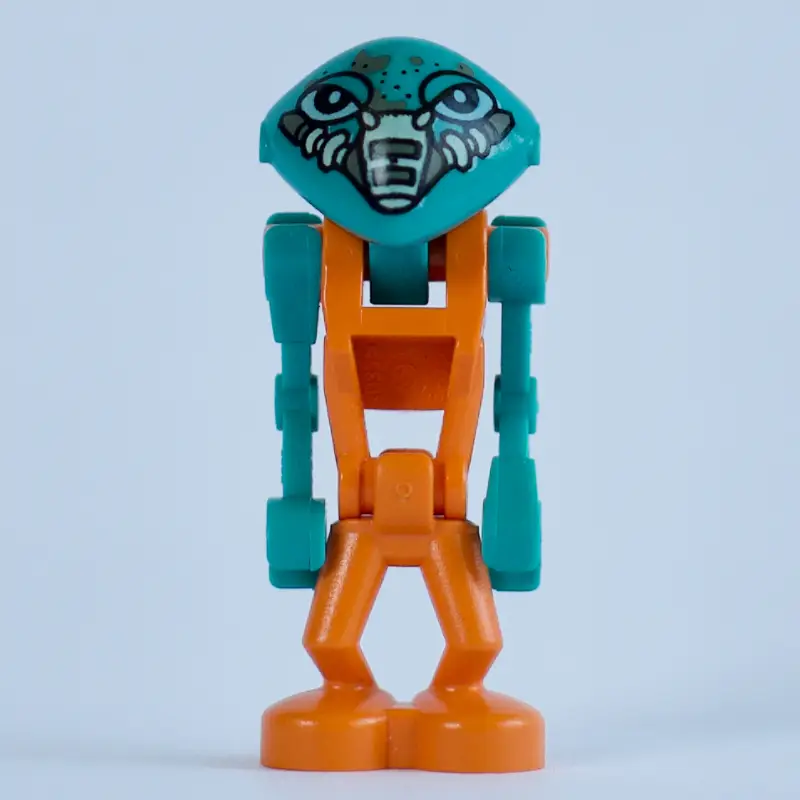 Martian, Orange with Face Mask