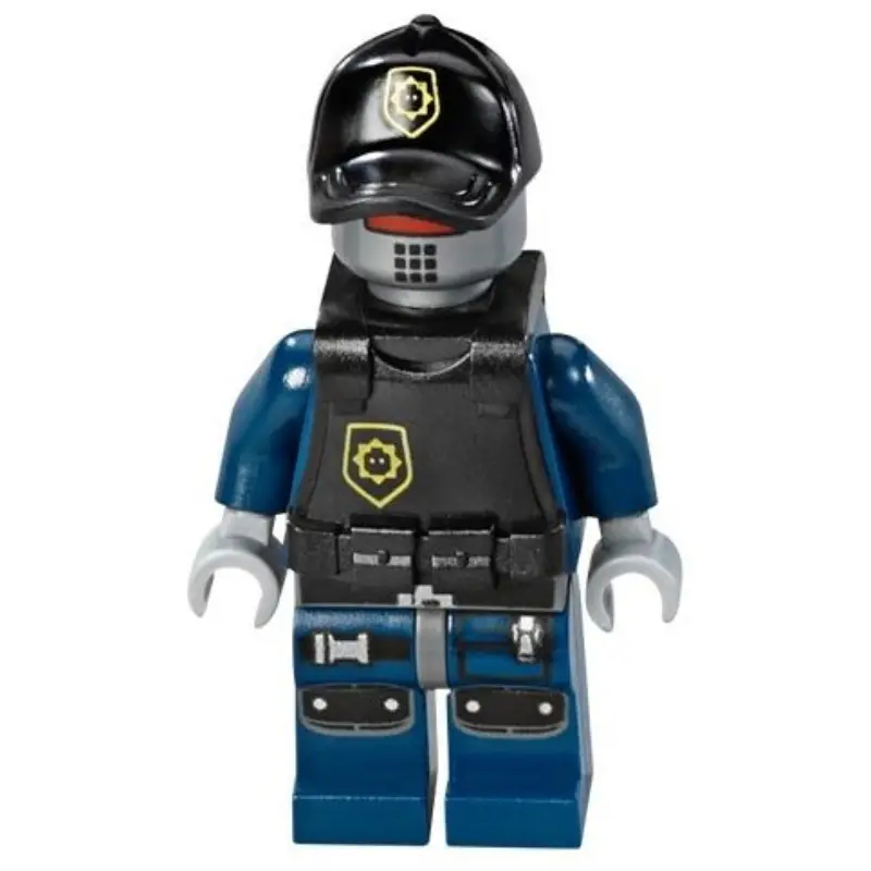 Robot Police, Armor, Cap