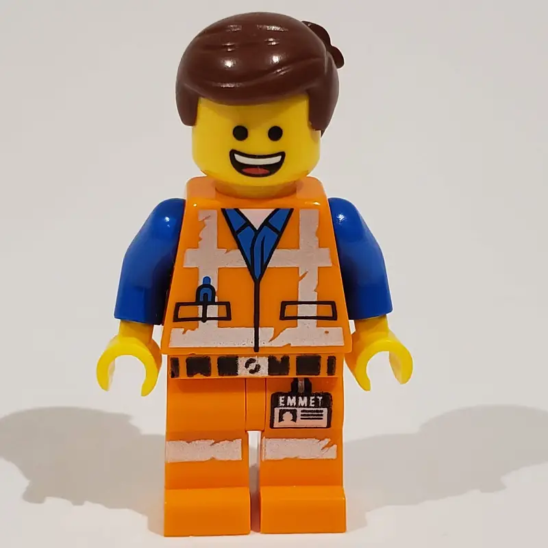 Emmet, Worn Outfit, Happy / Screaming