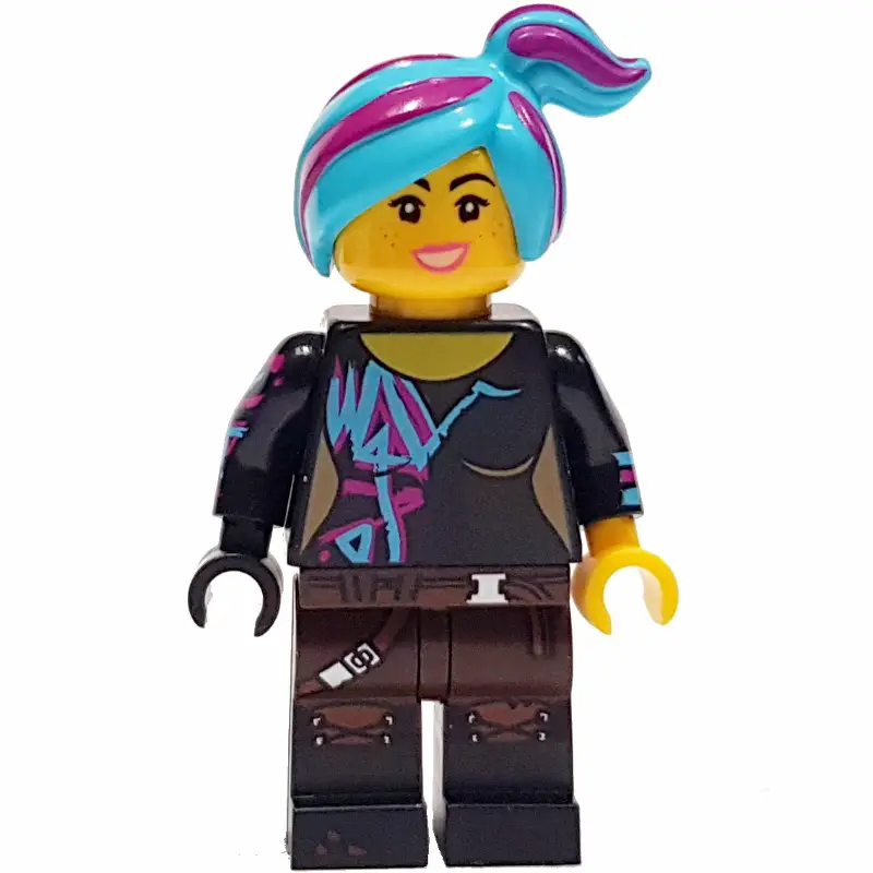 Lucy Wyldstyle, Medium Azure Hair