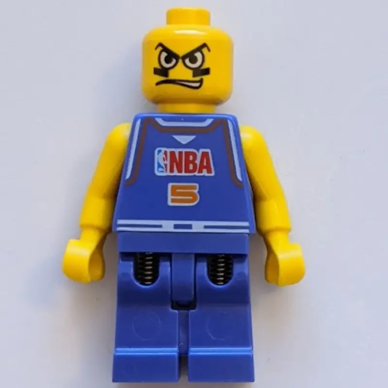Basketball Player, Violet Torso, violet Legs 5