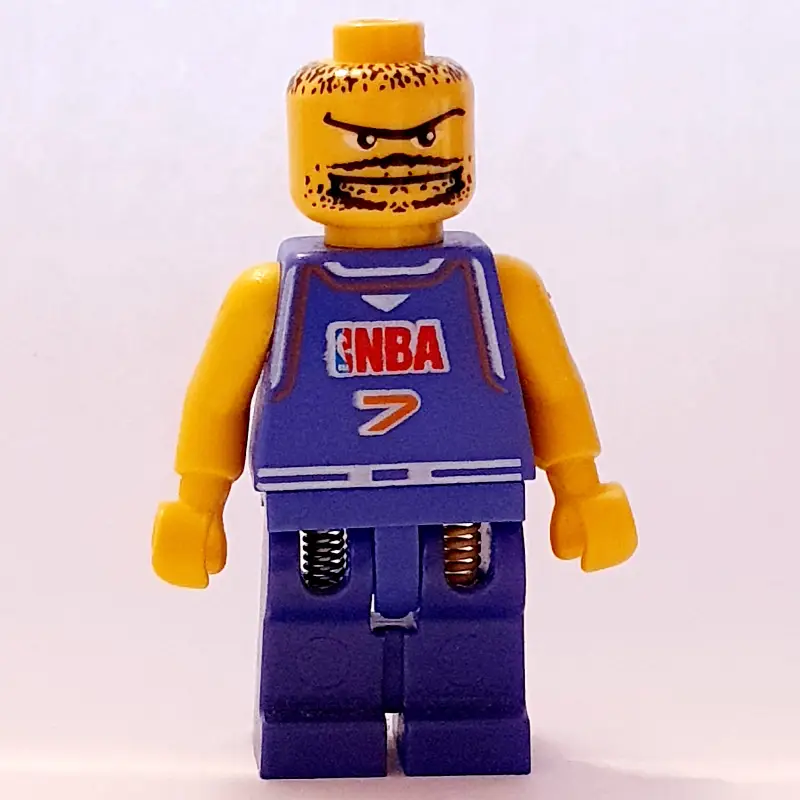 Basketball Player, Violet Torso, violet Legs 7