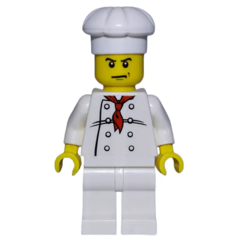 Chef, Red Neckerchief, White Legs, Annoyed