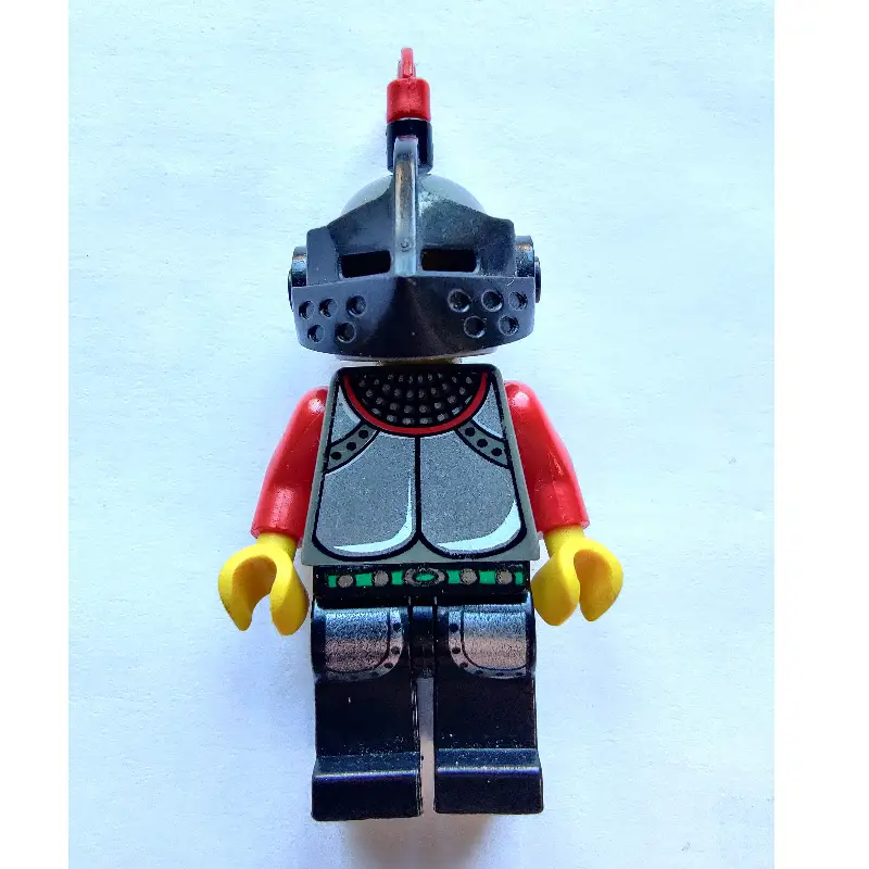 Knight (Knights Kingdom I) - Plate on Legs, Red Plume