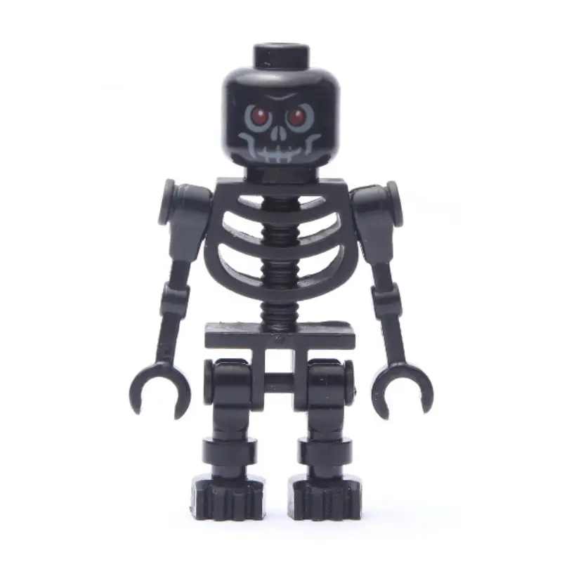 Skeleton, Red Eyes, Black