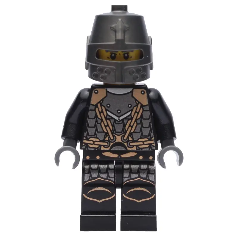 Knight - Black Torso, Black Legs