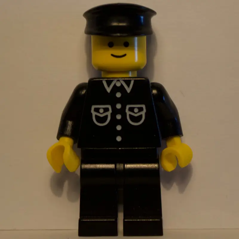 Black Torso Shirt, Black Legs, Black Hat