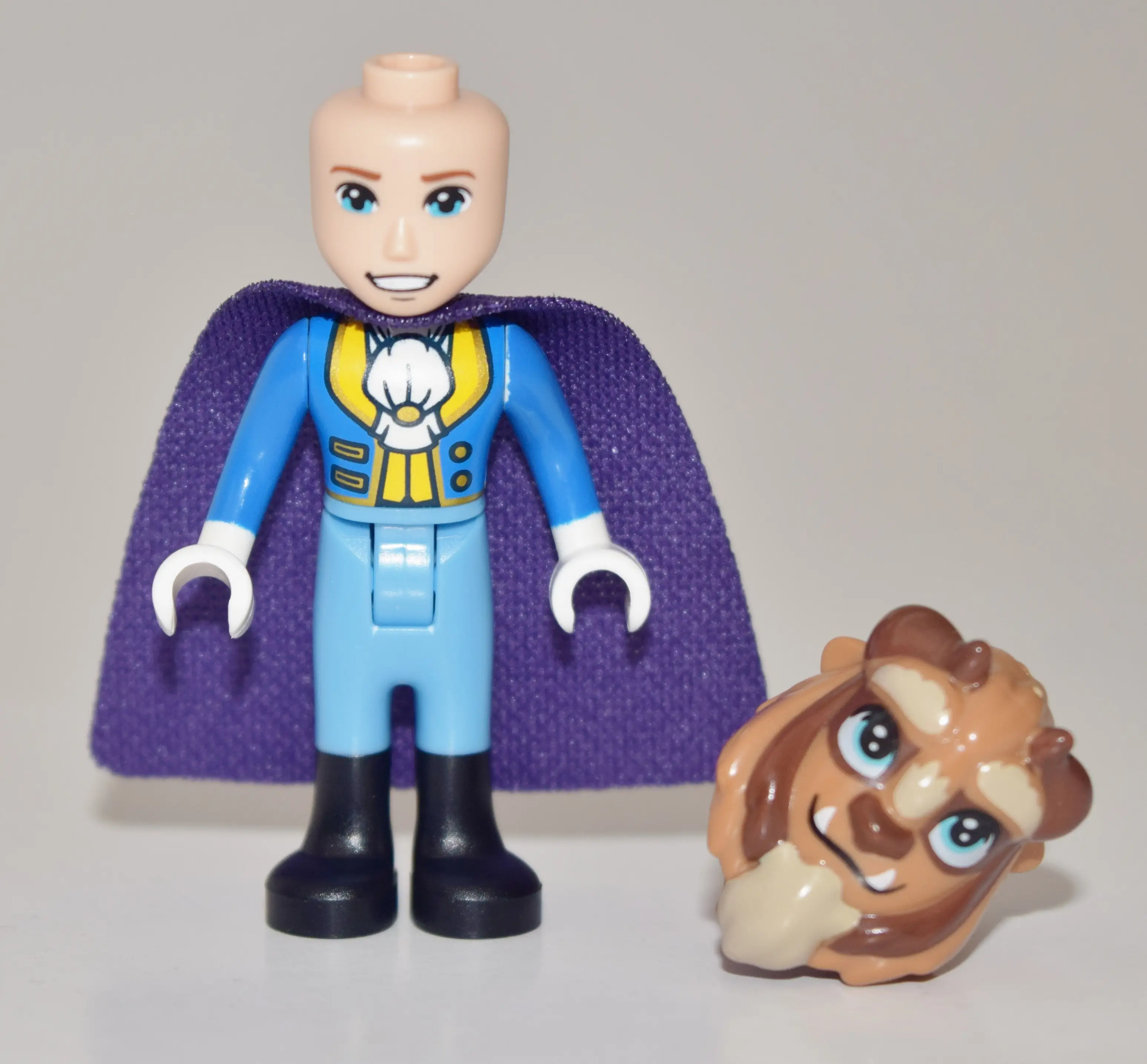 Beast, Blue Jacket, Medium Blue Legs, Dark Purple Cape
