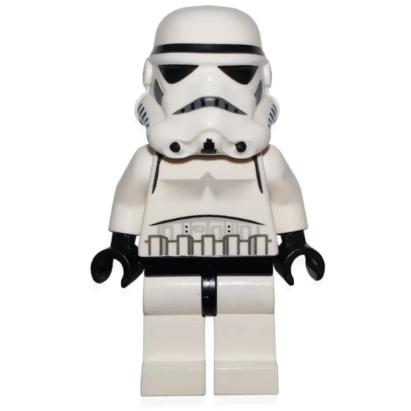 Stormtrooper, Plain Light Nougat Head, Black Lines on Nose Vent