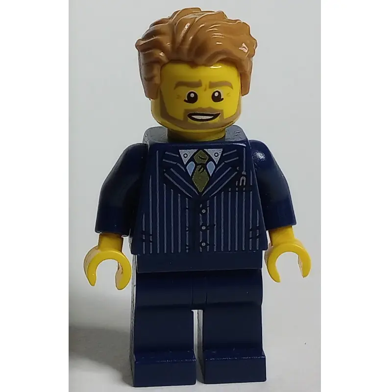 Dark Blue Torso, Suit, Dark Blue Legs, Medium Nougat Hair