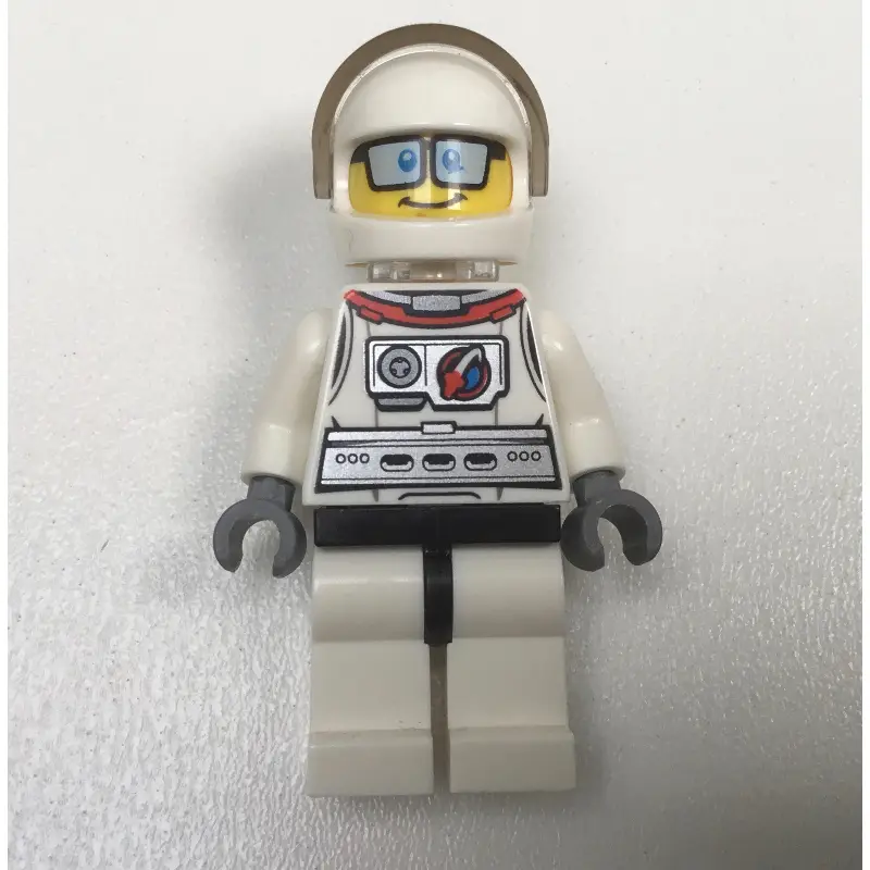 Astronaut - White Torso and Legs, Neck Bracket, Glasses