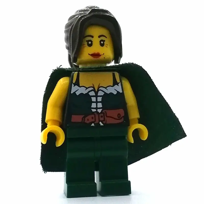 Chess Queen, Dark Green