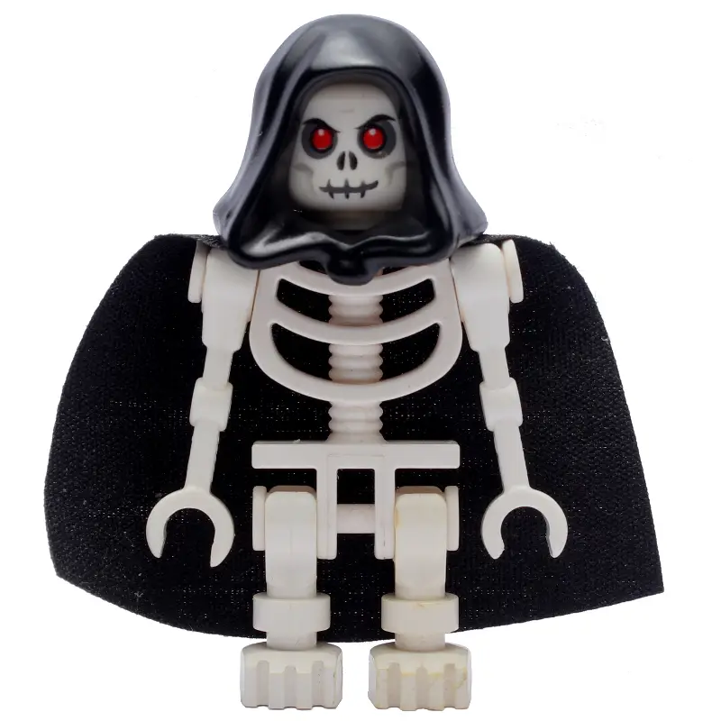 Skeleton, Red Eyes, Black Hood and Cape