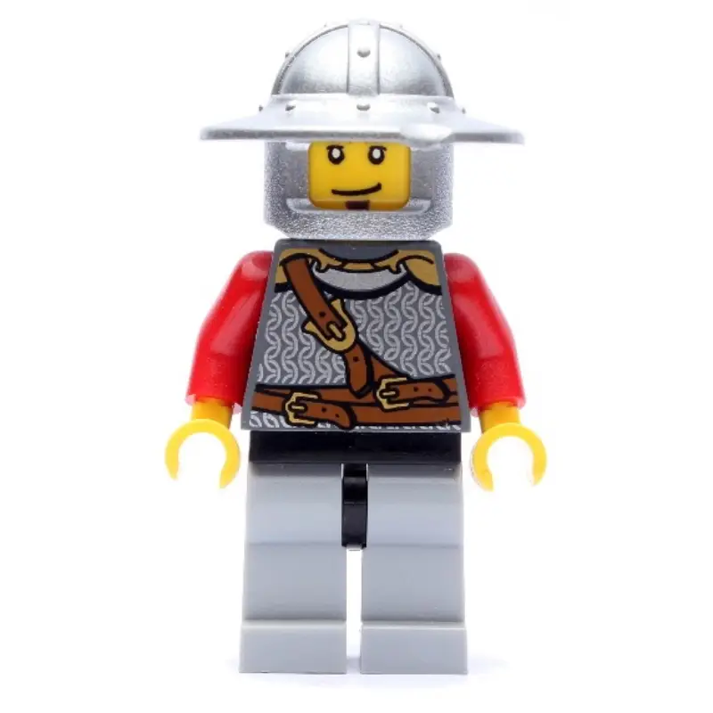 Lion Knight, Wide Brim Helmet, Soul-patch