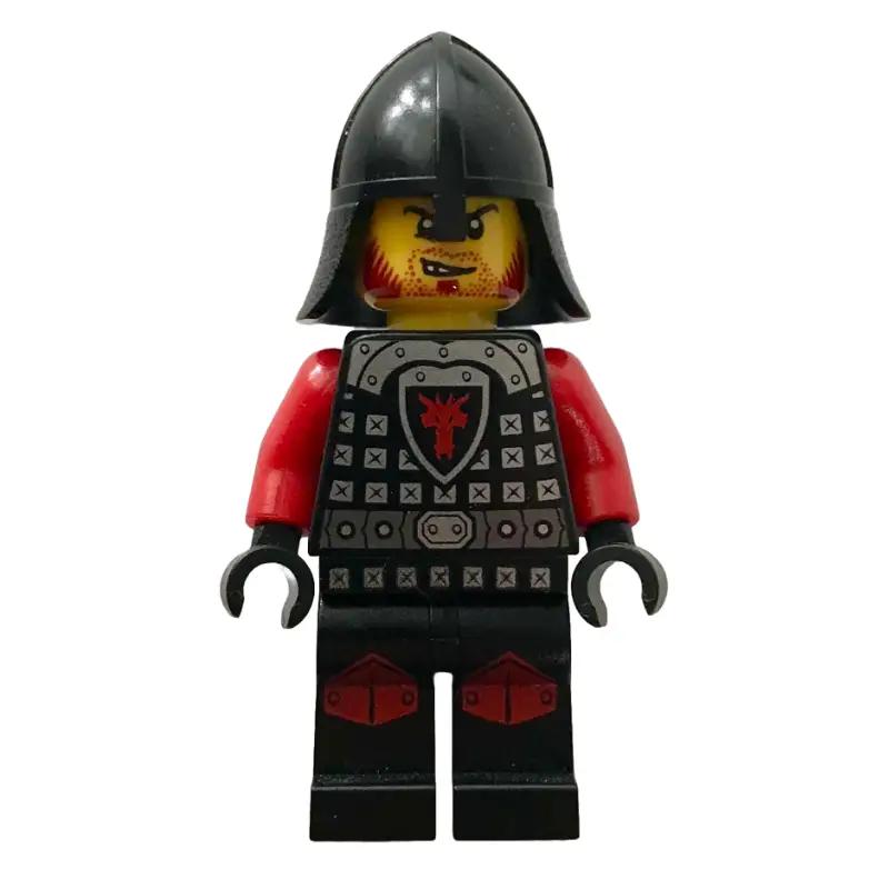 Dragon Knight, Red, Helmet, Red Beard