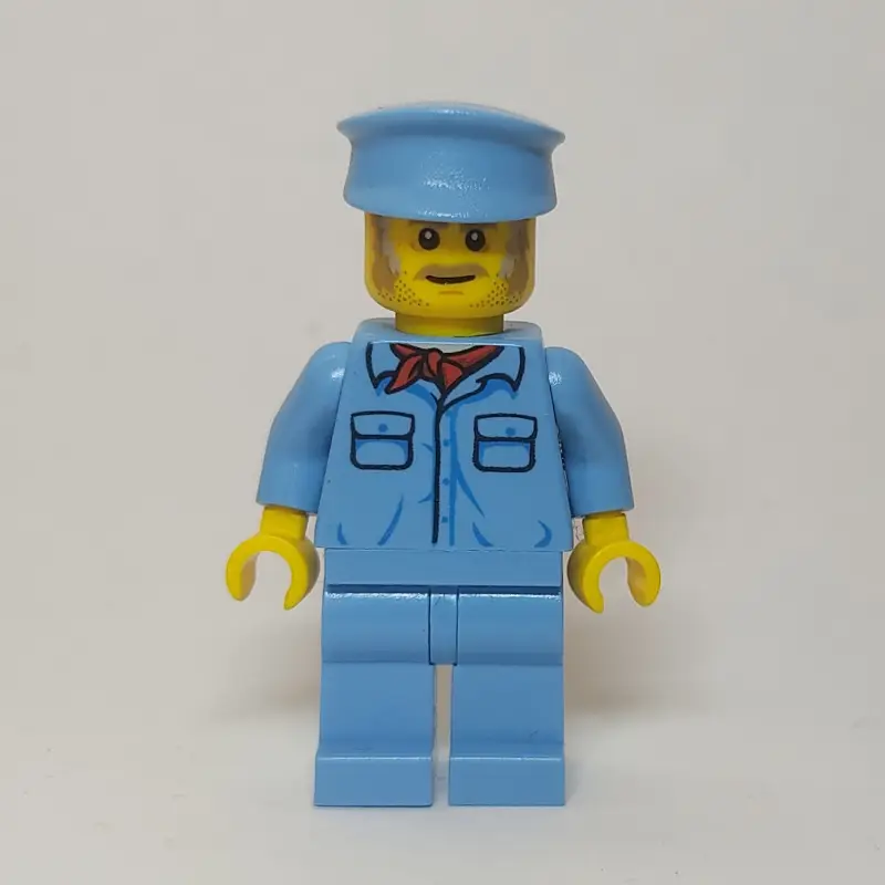 Train Conductor - Medium Blue