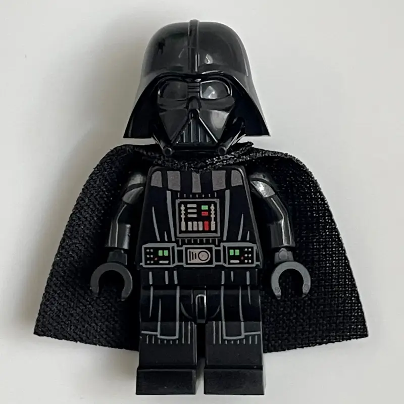 Darth Vader, White Skin, 19888 Cape, Stripes on Legs