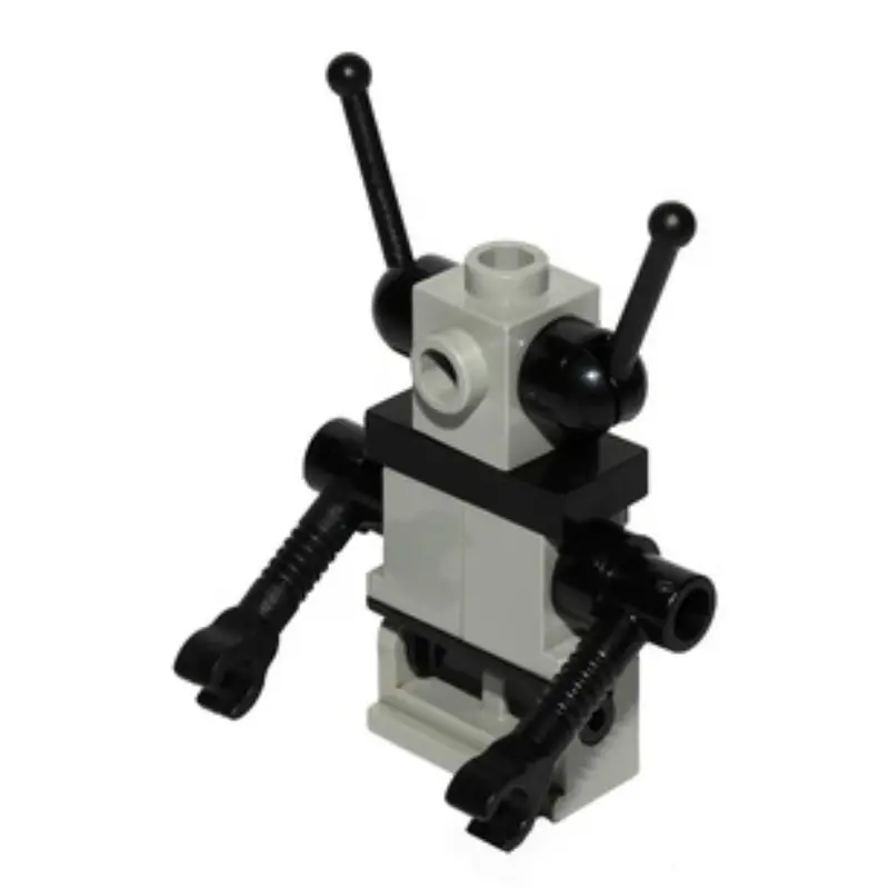 Classic Space Droid - Black and Grey, Hinge Base