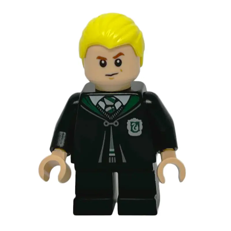 Draco Malfoy, Closed Slytherin Robes with Crest, Short Legs