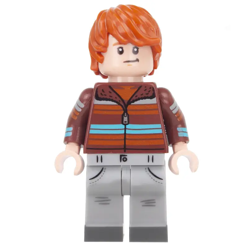 Ron Weasley, Reddish Brown Sweater, Light Bluish Grey Legs
