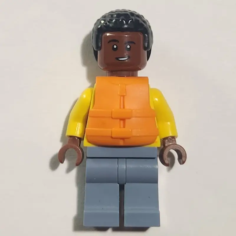 Darius, Sand Blue Legs, Life Jacket