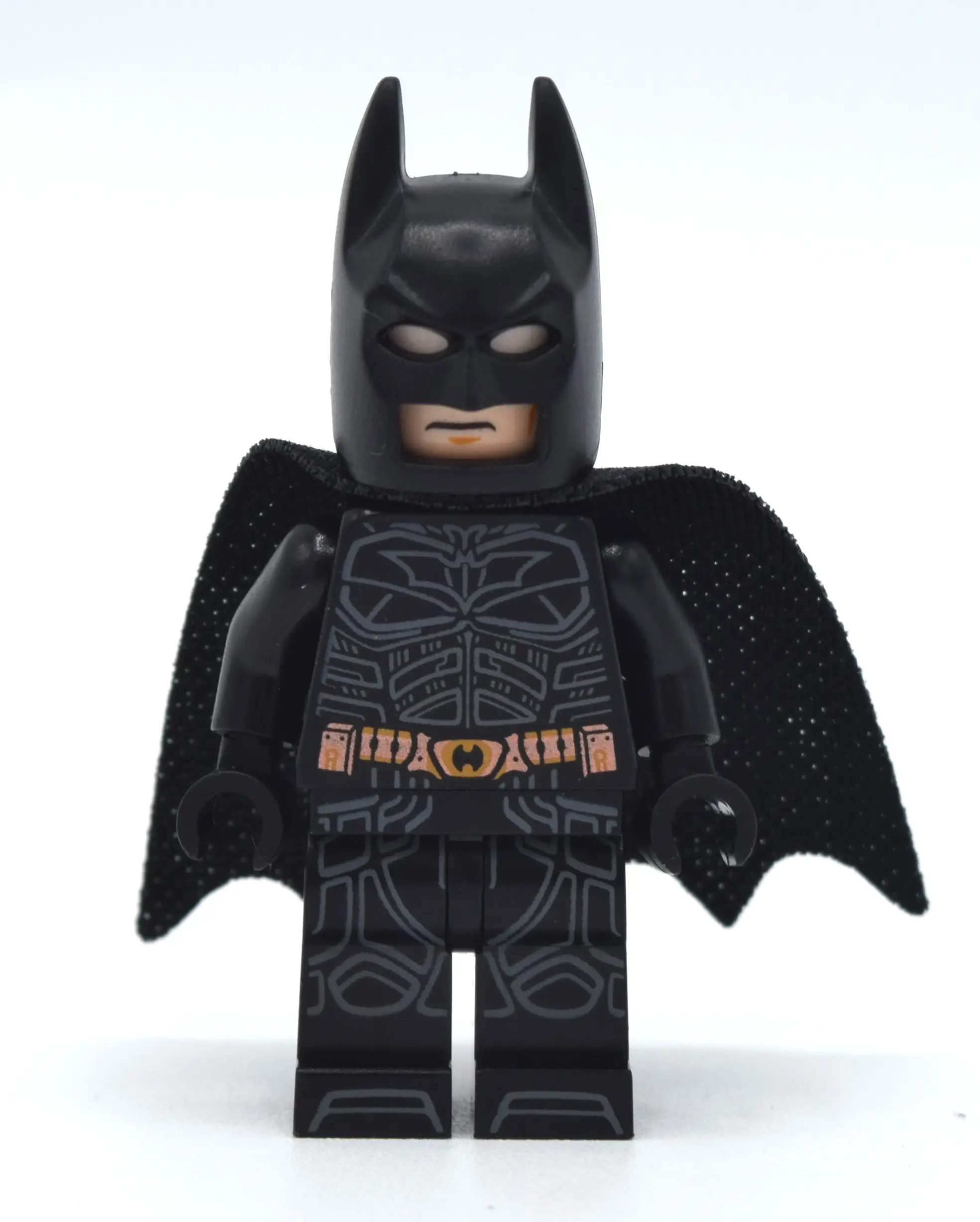 Batman, Black Suit, Black Cape and Cowl, Copper Utility Belt, Printed Legs (Dark Knight Trilogy)