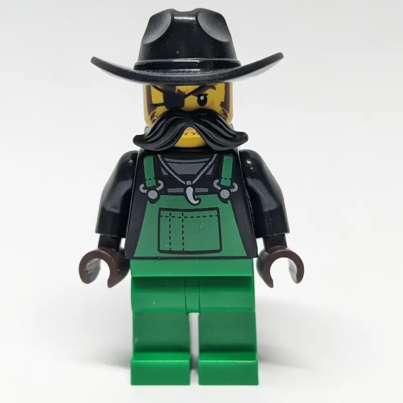 Criminal, Snake Rattler, Green Overalls