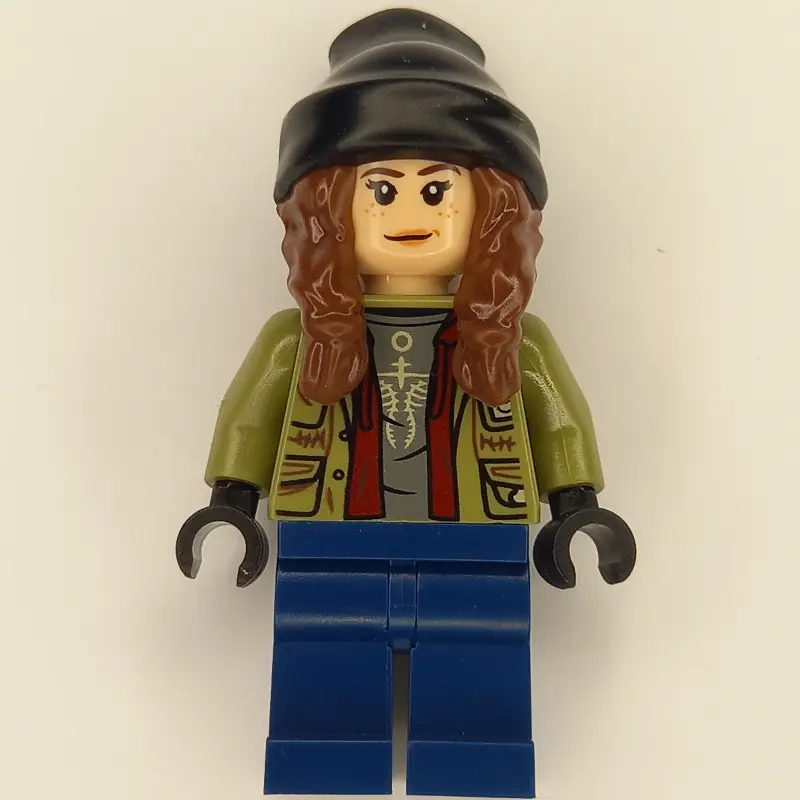 Maisie Lockwood - Adult, Olive Green Torso, Black Beanie