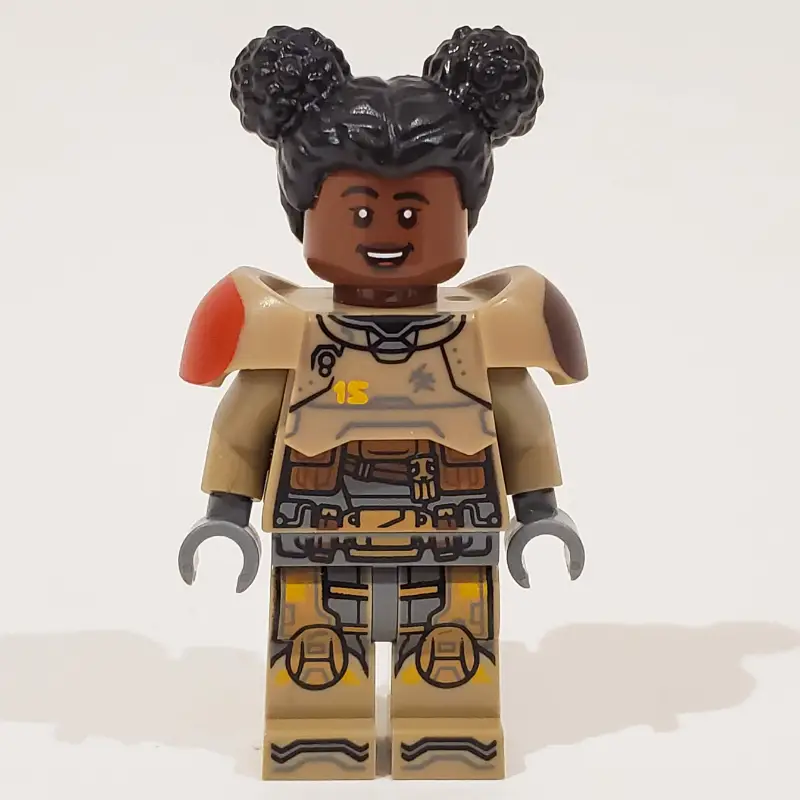 Izzy Hawthorne - Dark Tan Suit, Hair