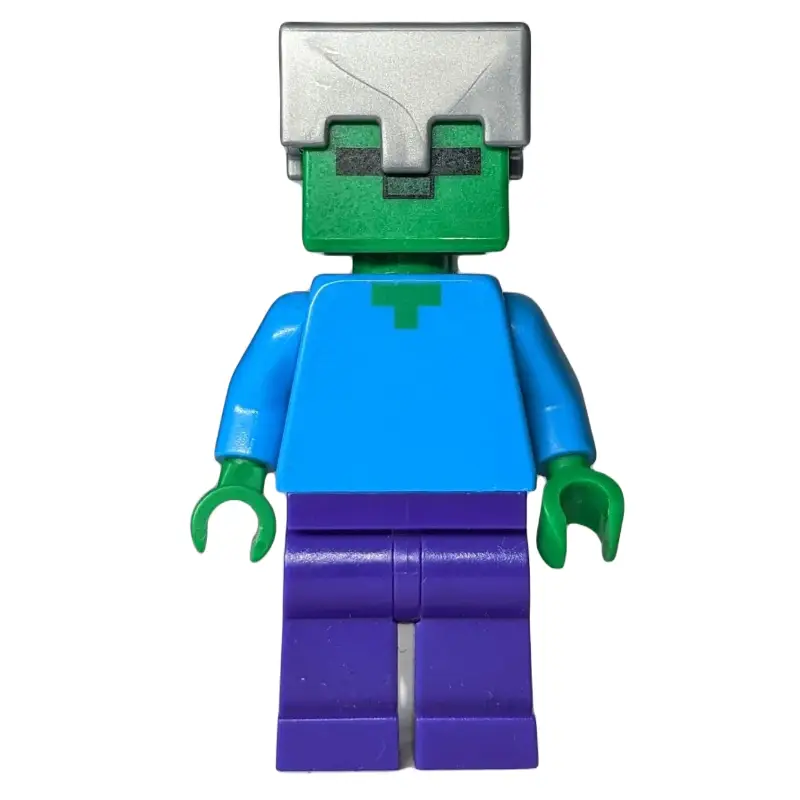 Zombie, Flat Silver Helmet