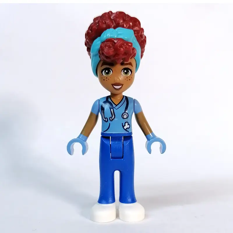 Gabriela Silva - Medium Blue Scrubs