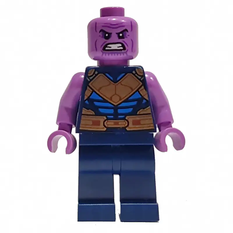 Thanos, Dark Blue and Gold Outfit, Medium Lavender Arms