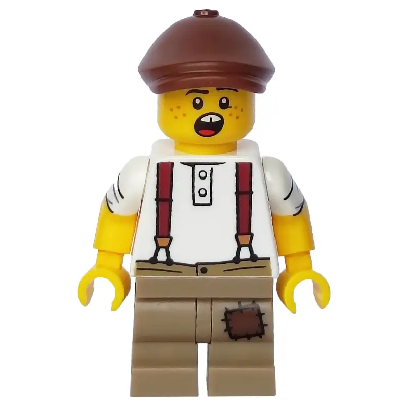 Newspaper Kid - Minifigure