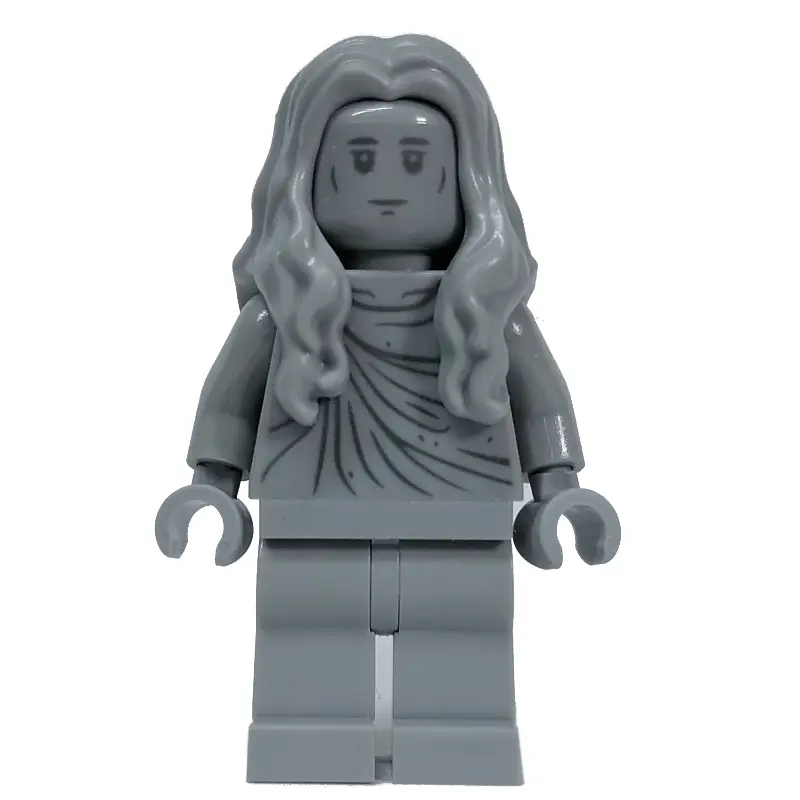 Statue - Legs, Wavy Hair