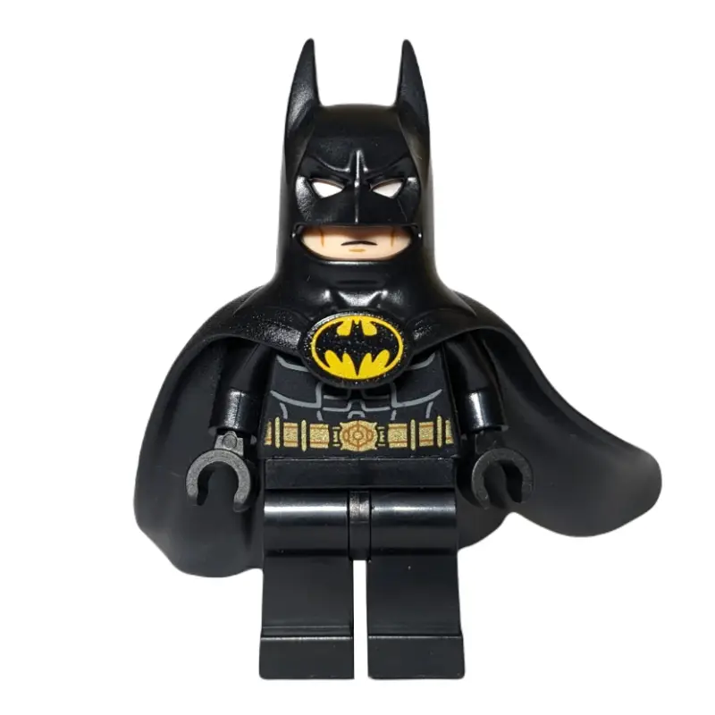 Batman, Black Suit, Black Cape and Cowl (Rubber), White Goggles