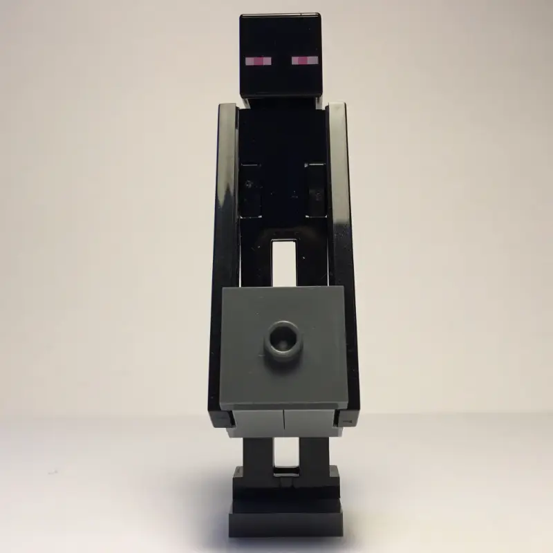 Enderman, Dark Bluish Gray Box, Foot Plate