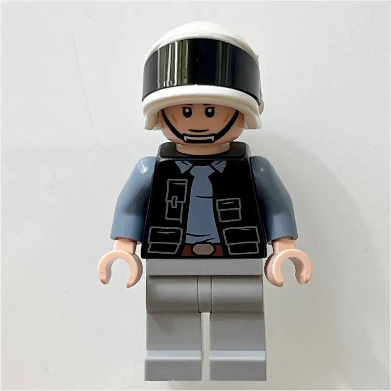 Rebel Trooper / Rebel Fleet Trooper, Light Nougat Head (Angry / Neutral)