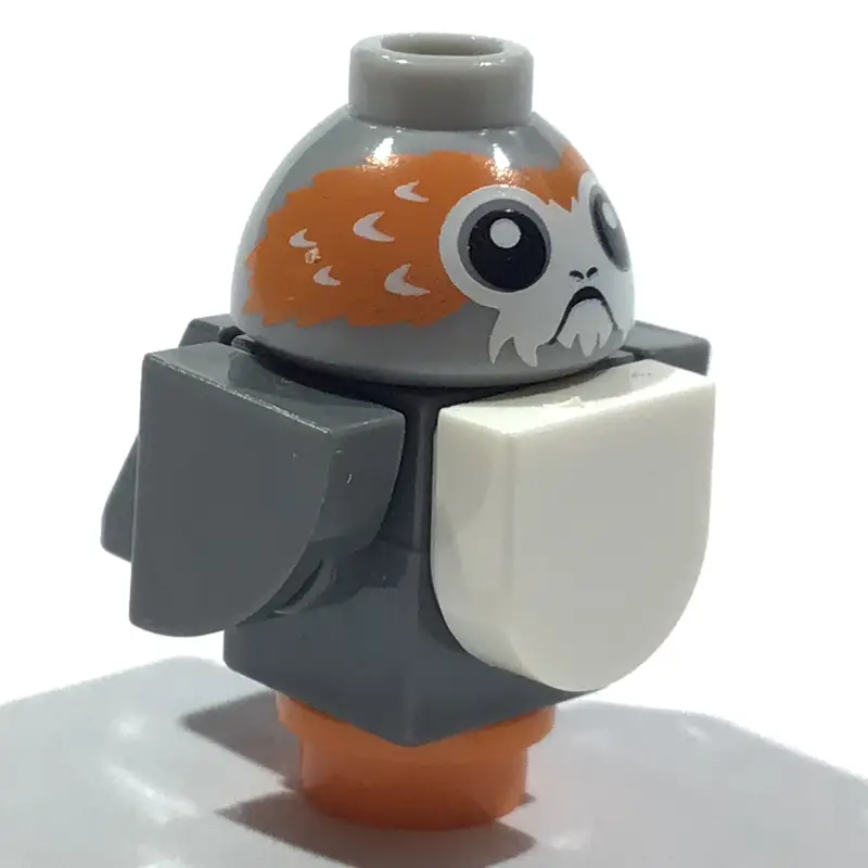 Porg - Dark Bluish Grey Tail