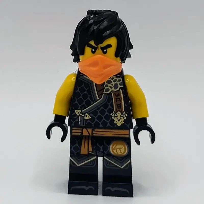 Cole, Black Robes, Orange Bandana