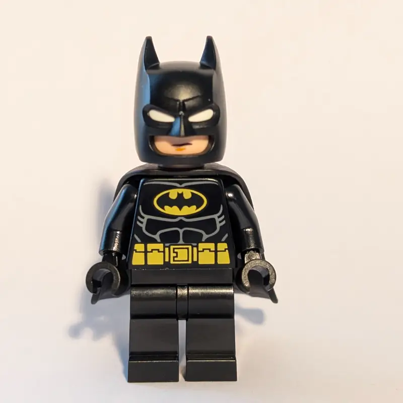 Batman, Black Suit, Black Cowl, Rubber Cape
