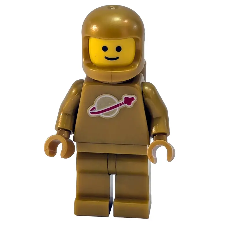Classic Spaceman, Pearl Gold with Airtanks